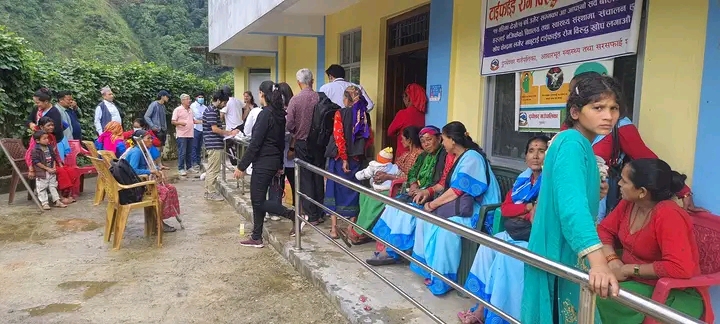 यसोदादेवी भगवान सिंह मेमोरियल ट्रष्टद्वारा एकदिने निशुल्क स्वास्थ्य शिविर
