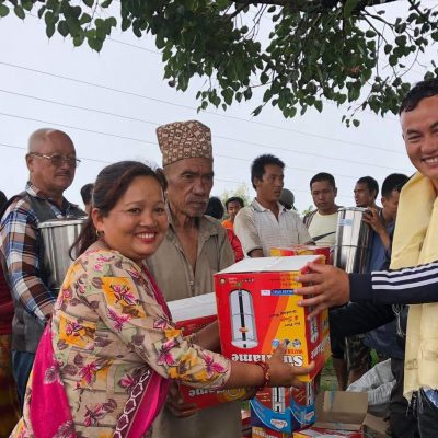 लिभिङ वाटर नेपालद्वारा दियालेमा एक घर एक धारा निर्माण कार्य सम्पन्न।