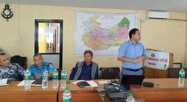 बेलकोटगढीको नगरप्रमुख लामाद्वारा MCA काे नेपालकाे प्रमुख खडब बिष्ट बिच भेट बार्ता।